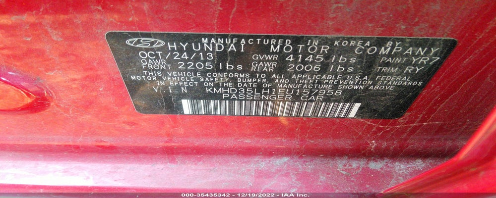 KMHD35LH1EU157958 2014 HYUNDAI ELANTRA GT photo no. 9