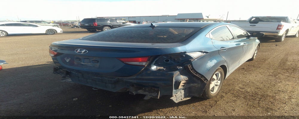 KMHDH4AE5EU195312 2014 HYUNDAI ELANTRA photo no. 6