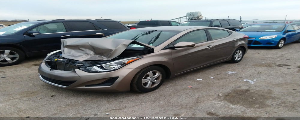 5NPDH4AE8EH530495 2014 HYUNDAI ELANTRA photo no. 2