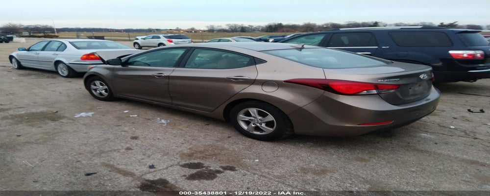 5NPDH4AE8EH530495 2014 HYUNDAI ELANTRA photo no. 3