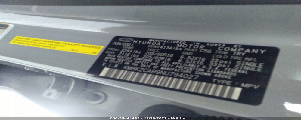 KM8K2CAB9NU794027 2022 HYUNDAI KONA photo no. 9