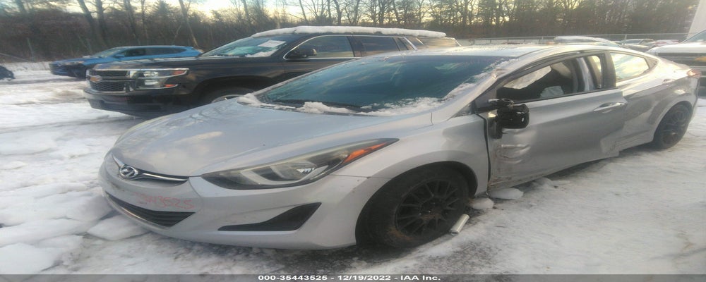 5NPDH4AE3EH468245 2014 HYUNDAI ELANTRA photo no. 2