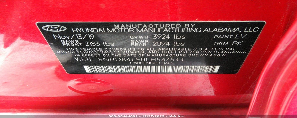 5NPD84LF0LH567544 2020 HYUNDAI ELANTRA photo no. 9