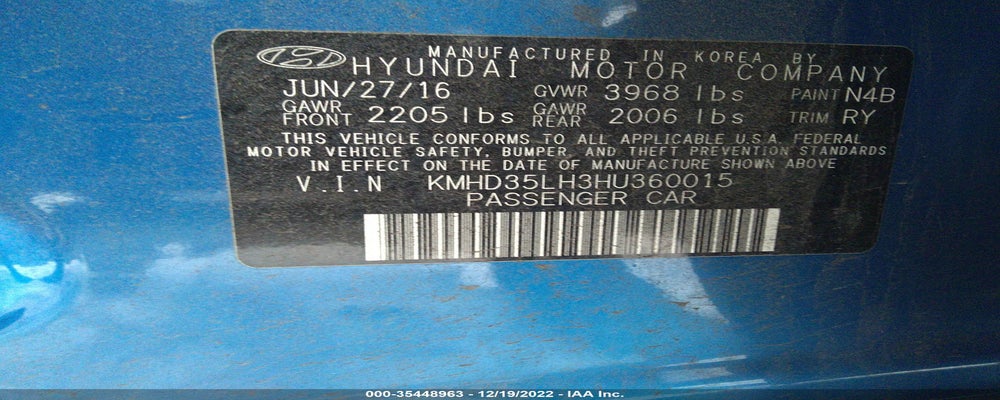 KMHD35LH3HU360015 2017 HYUNDAI ELANTRA GT photo no. 9