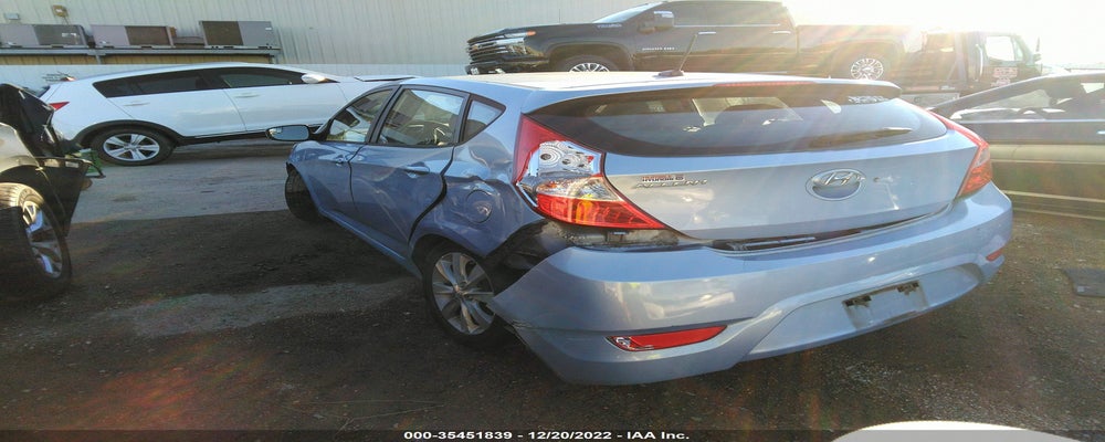 KMHCU5AE3EU153914 2014 HYUNDAI ACCENT photo no. 3