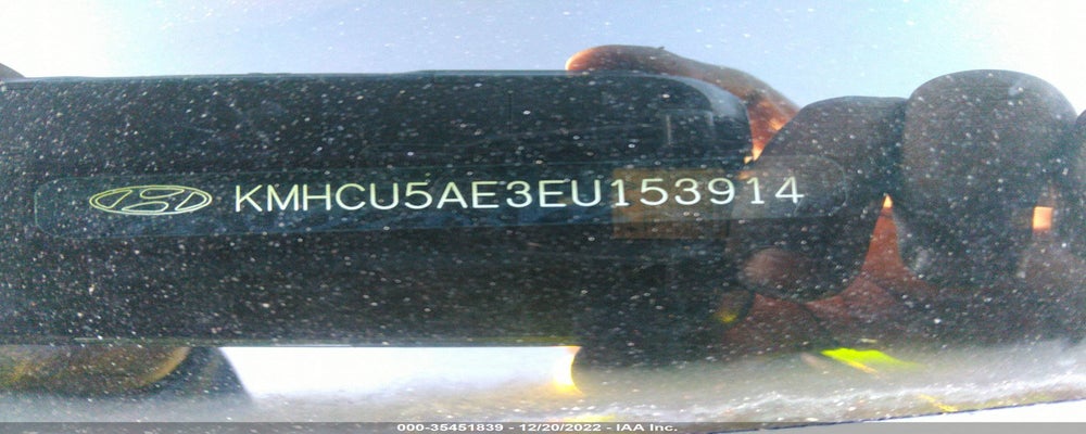KMHCU5AE3EU153914 2014 HYUNDAI ACCENT photo no. 9