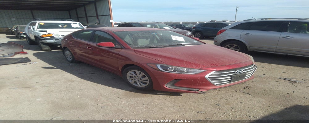 KMHD74LF3HU395795 2017 HYUNDAI ELANTRA photo no. 2