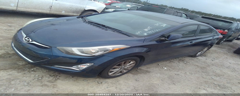 5NPDH4AE7EH488692 2014 HYUNDAI ELANTRA photo no. 2