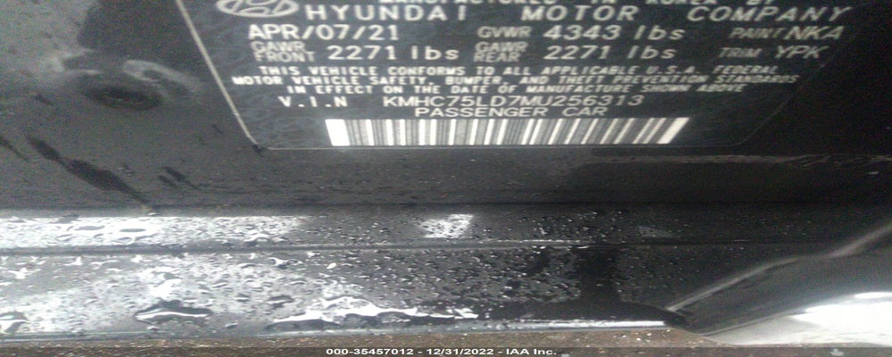 KMHC75LD7MU256313 2021 HYUNDAI IONIQ PLUG-IN HYBRID photo no. 9