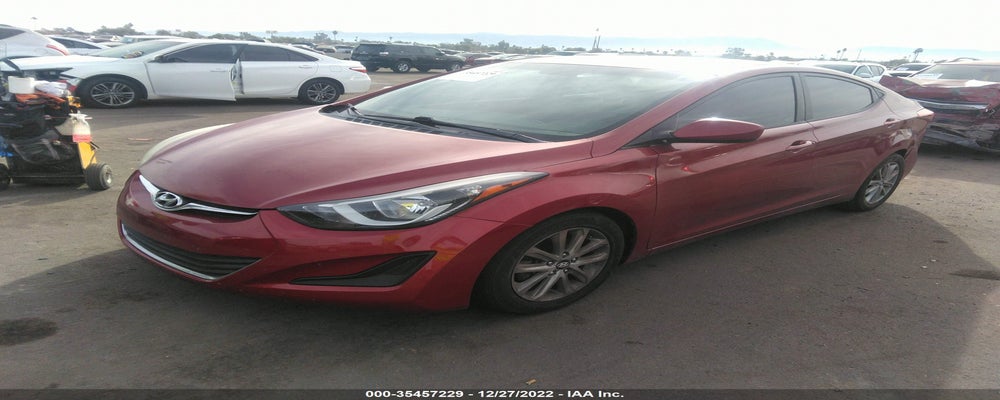 5NPDH4AE1EH538468 2014 HYUNDAI ELANTRA photo no. 2