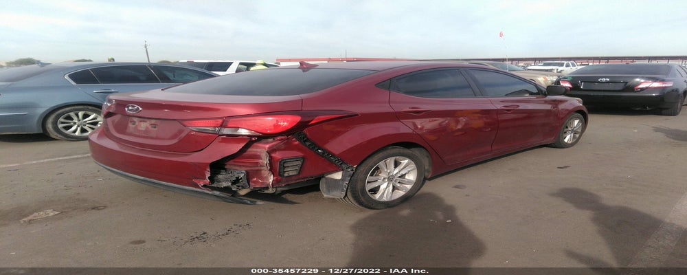5NPDH4AE1EH538468 2014 HYUNDAI ELANTRA photo no. 4