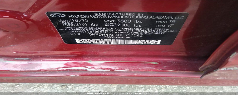 5NPDH4AE4GH713542 2016 HYUNDAI ELANTRA photo no. 9