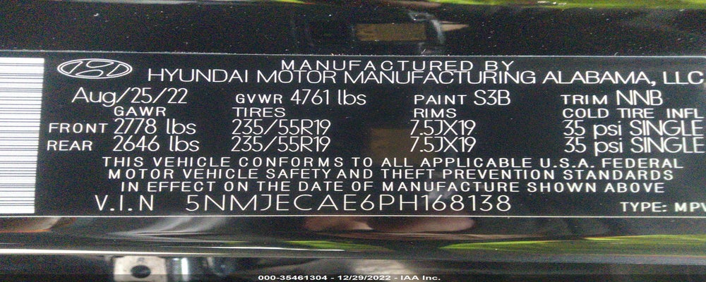 5NMJECAE6PH168138 2023 HYUNDAI TUCSON photo no. 9