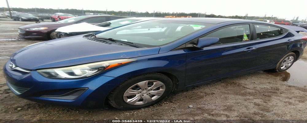 5NPDH4AE9GH671255 2016 HYUNDAI ELANTRA photo no. 2