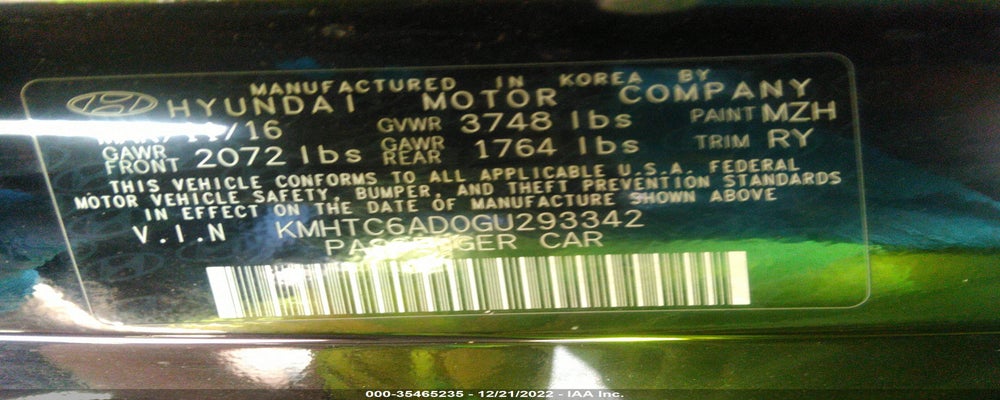KMHTC6AD0GU293342 2016 HYUNDAI VELOSTER photo no. 9