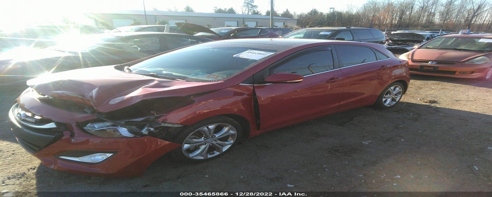 KMHD35LH3EU195921 2014 HYUNDAI ELANTRA GT photo no. 2