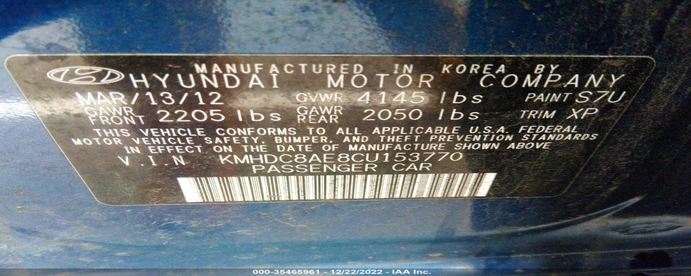 KMHDC8AE8CU153770 2012 HYUNDAI ELANTRA TOURING photo no. 9