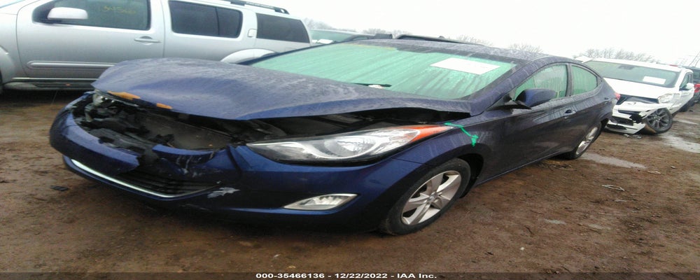 5NPDH4AE7CH126486 2012 HYUNDAI ELANTRA photo no. 2