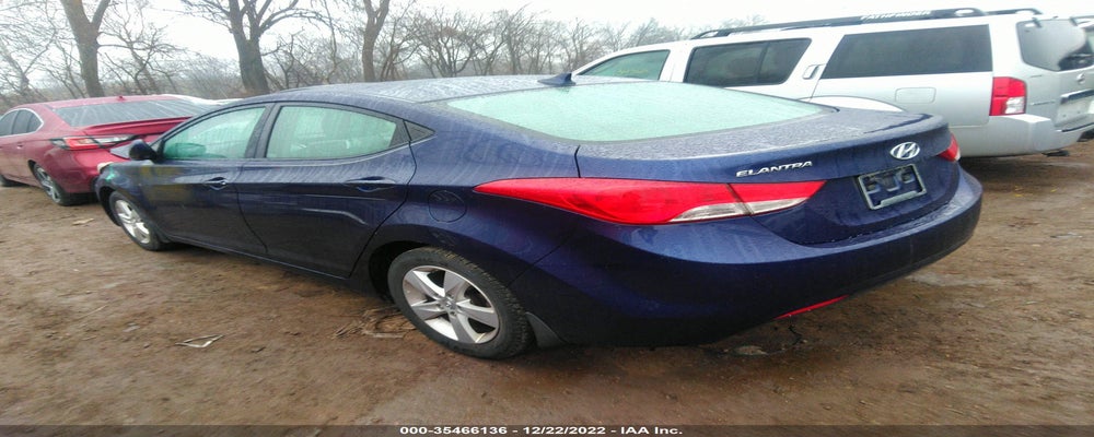 5NPDH4AE7CH126486 2012 HYUNDAI ELANTRA photo no. 3