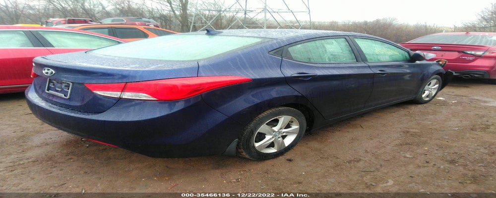5NPDH4AE7CH126486 2012 HYUNDAI ELANTRA photo no. 4