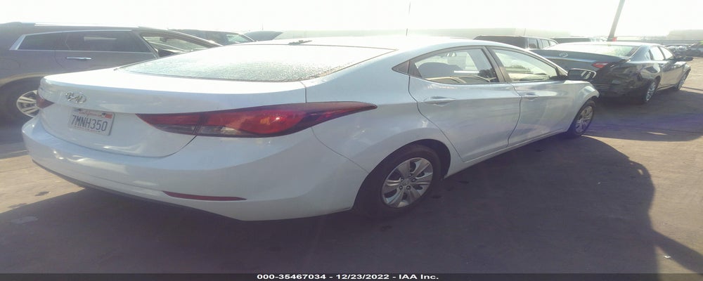 5NPDH4AE1GH696523 2016 HYUNDAI ELANTRA photo no. 4