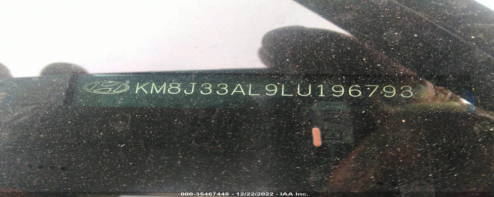 KM8J33AL9LU196793 2020 HYUNDAI TUCSON photo no. 9