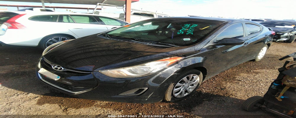 5NPDH4AE3CH084110 2012 HYUNDAI ELANTRA photo no. 2