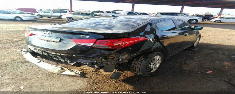 5NPDH4AE3CH084110 2012 HYUNDAI ELANTRA photo no. 4