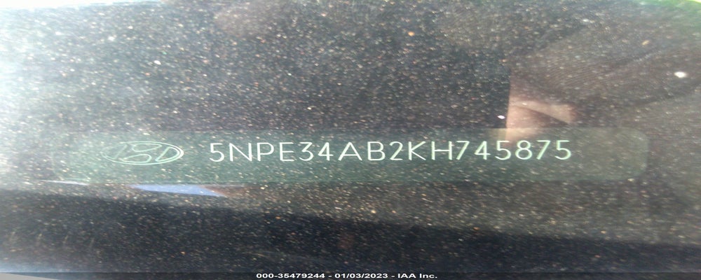 5NPE34AB2KH745875 2019 HYUNDAI SONATA photo no. 9
