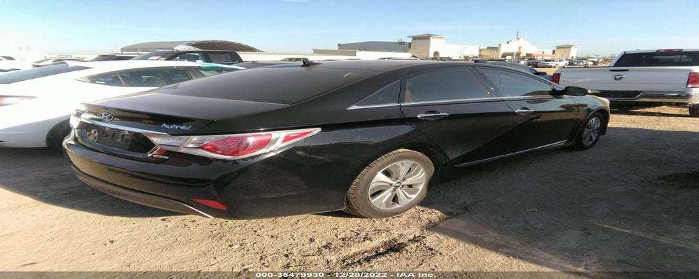 KMHEC4A46FA120650 2015 HYUNDAI SONATA HYBRID photo no. 4