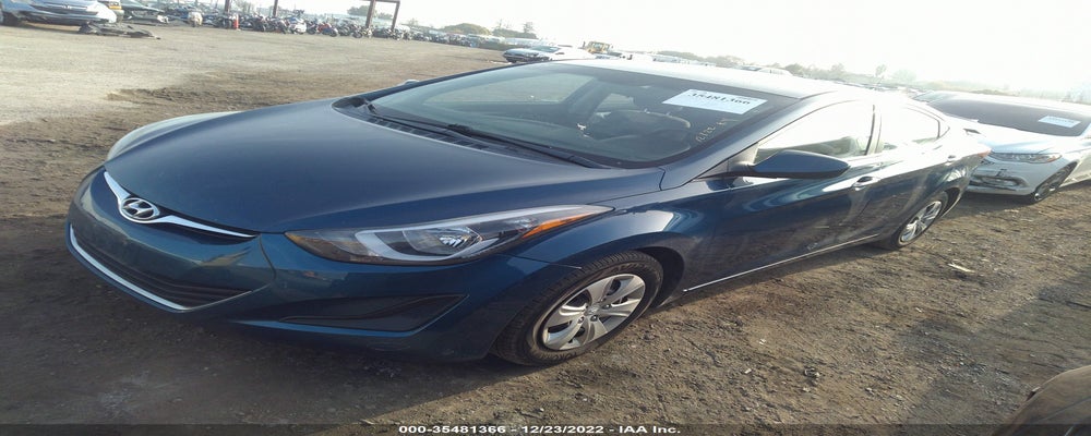 KMHDH4AE5GU542799 2016 HYUNDAI ELANTRA photo no. 2