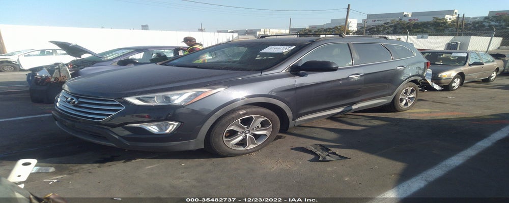 KM8SM4HF4EU041143 2014 HYUNDAI SANTA FE photo no. 2