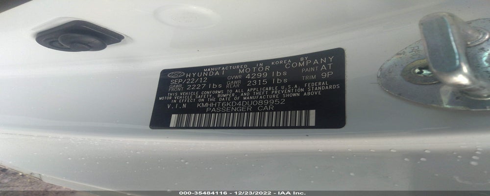 KMHHT6KD4DU089952 2013 HYUNDAI GENESIS COUPE photo no. 9