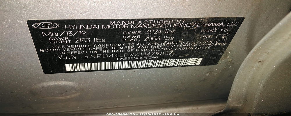 5NPD84LFXKH479857 2019 HYUNDAI ELANTRA photo no. 9