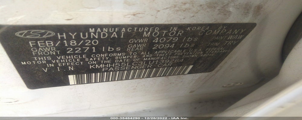 KMHH55LC3LU139264 2020 HYUNDAI ELANTRA GT photo no. 9