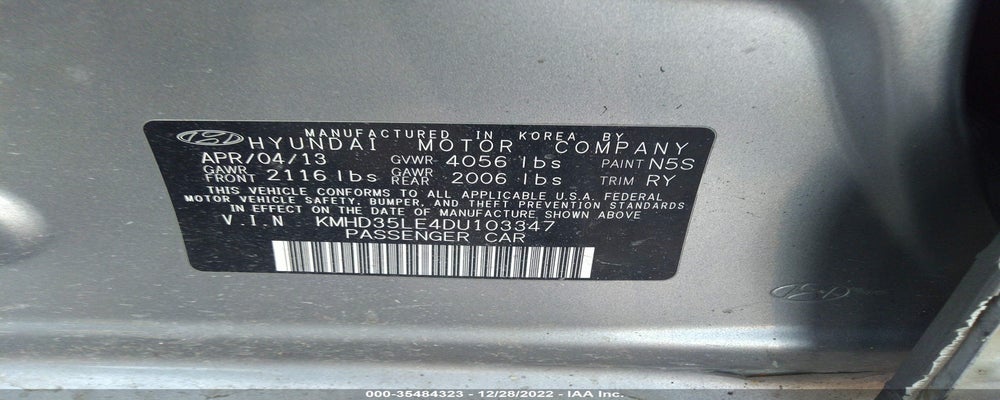 KMHD35LE4DU103347 2013 HYUNDAI ELANTRA GT photo no. 9