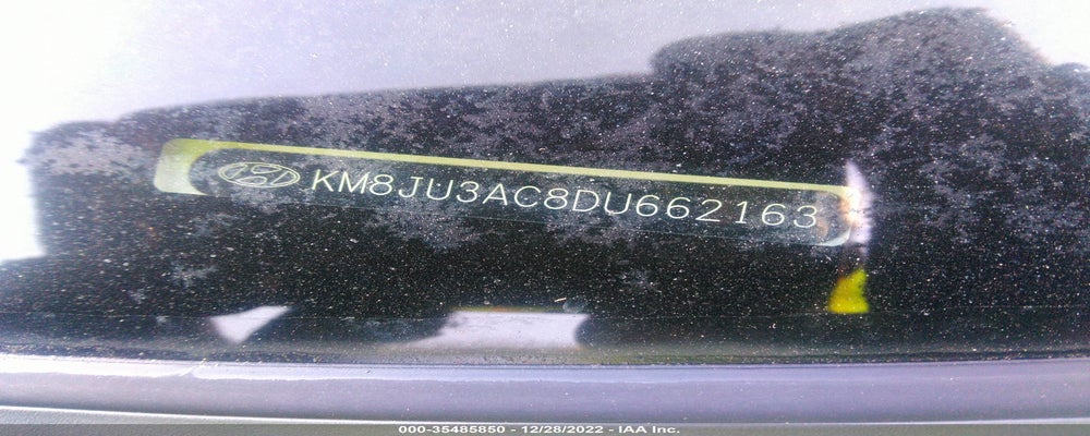 KM8JU3AC8DU662163 2013 HYUNDAI TUCSON photo no. 9