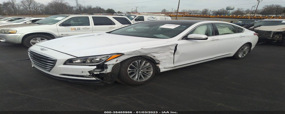 KMHGN4JE7FU080721 2015 HYUNDAI GENESIS photo no. 2