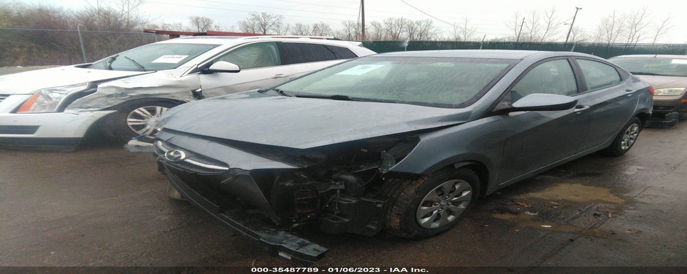 KMHCT4AE6HU354689 2017 HYUNDAI ACCENT photo no. 2