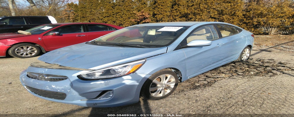 KMHCU4AE9EU617797 2014 HYUNDAI ACCENT photo no. 2