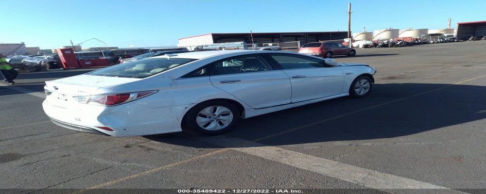 KMHEC4A44FA133056 2015 HYUNDAI SONATA HYBRID photo no. 4