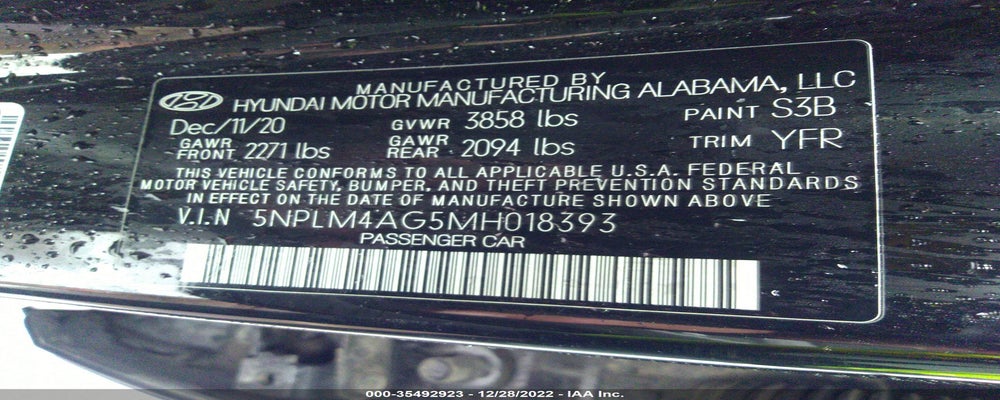 5NPLM4AG5MH018393 2021 HYUNDAI ELANTRA photo no. 9