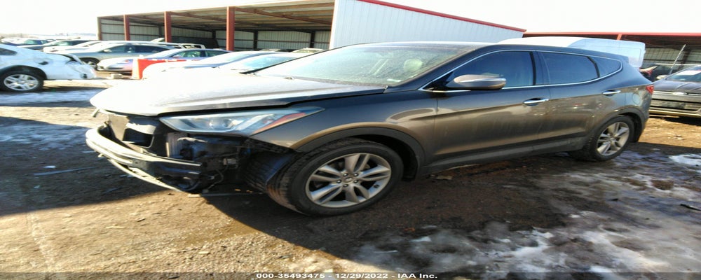 5XYZW3LA5DG066376 2013 HYUNDAI SANTA FE photo no. 2