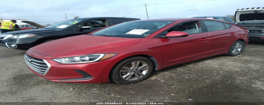 KMHD84LF2HU229300 2017 HYUNDAI ELANTRA photo no. 2
