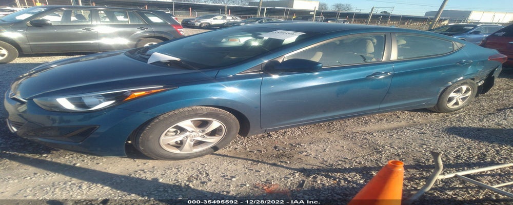 KMHDH4AE3FU458222 2015 HYUNDAI ELANTRA photo no. 2
