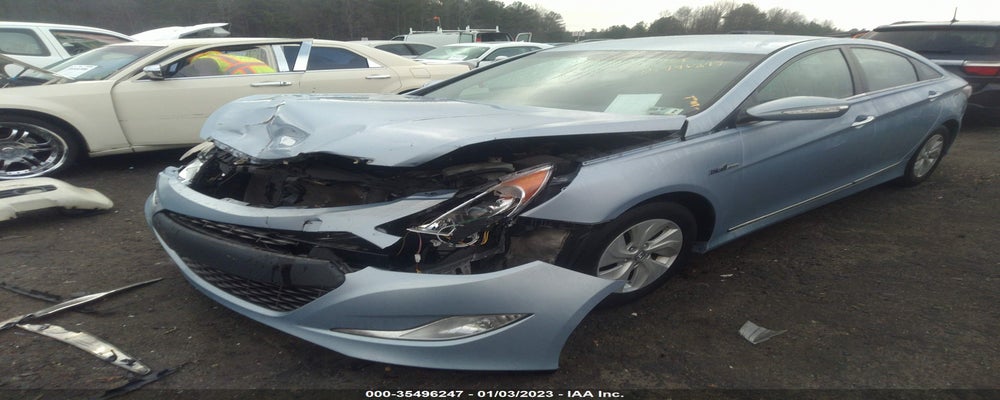 KMHEC4A41DA065442 2013 HYUNDAI SONATA HYBRID photo no. 2