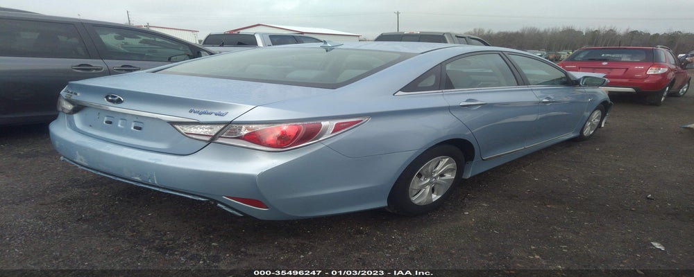 KMHEC4A41DA065442 2013 HYUNDAI SONATA HYBRID photo no. 4