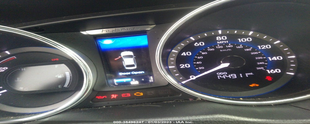 KMHEC4A41DA065442 2013 HYUNDAI SONATA HYBRID photo no. 7