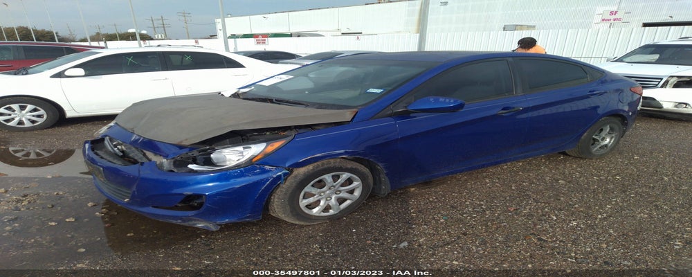 KMHCT4AE3DU304729 2013 HYUNDAI ACCENT photo no. 2