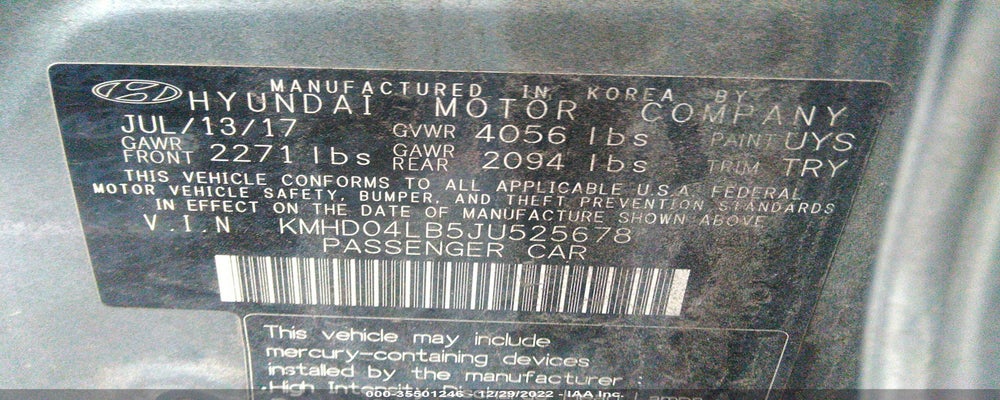 KMHD04LB5JU525678 2018 HYUNDAI ELANTRA photo no. 9